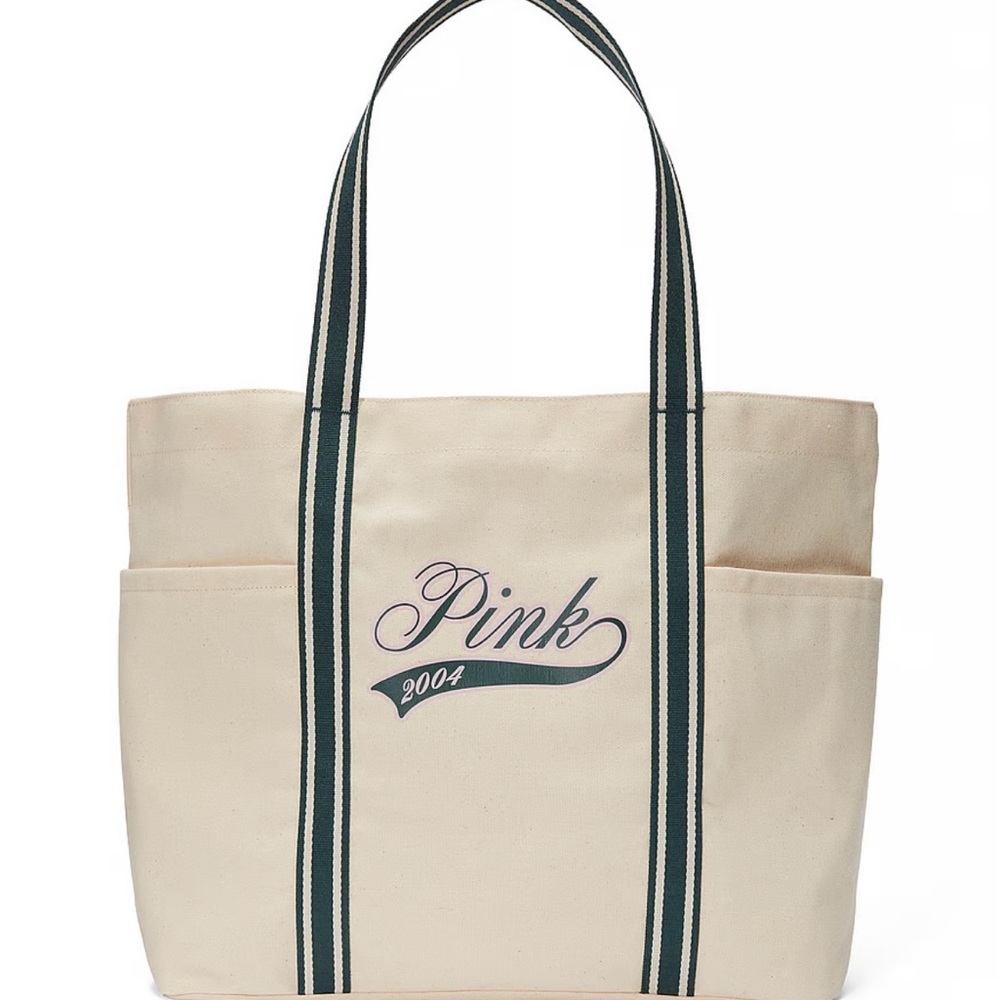 Victoria’s Secret Pink Canvas Tote New NWT